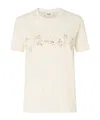 Fendi Linen And Cotton T-shirt