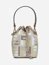 Shop Fendi Beige Mon Tresor Minibag
