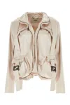 Fendi Ff Pocket-detail Jacket In Beige