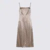 Fendi Beige Silk Dress