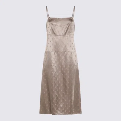 Fendi Beige Silk Dress