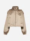 Fendi Beige Technical Fabric Windbreaker