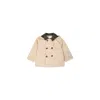 FENDI BEIGE TRENCH COAT FOR BABYKIDS WITH TEDDY BEAR