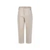 Fendi Beige Trousers For Boy With Ff In Beige