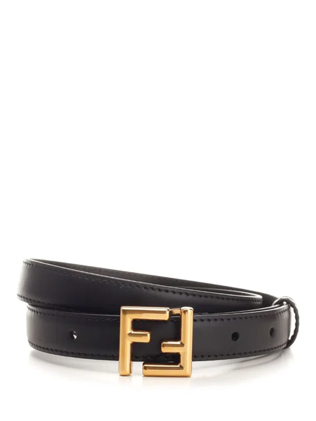 Fendi Ff Buckle Belt In Black | ModeSens