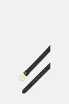 Fendi Pin Buckle Leather Reversible Belt Accessories In Black