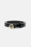 Fendi Ff Buckle Belt In Black