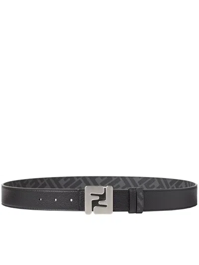 Fendi Belt In Black
