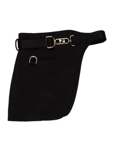 Pre-owned Fendi Belt In Black