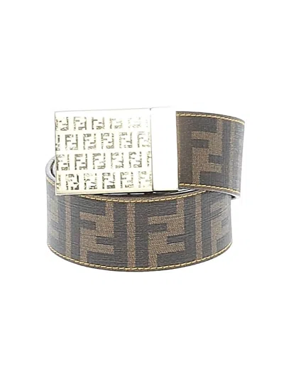 Pre-owned Fendi Belt In Brown