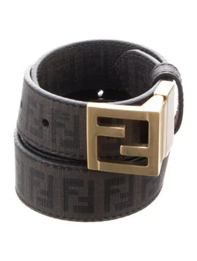 Pre-owned Fendi Belt In Brown