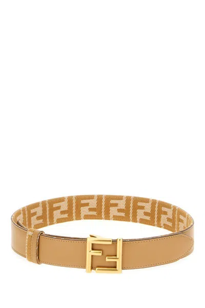 Fendi Belt In Grey