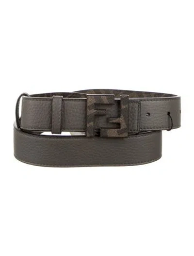 Pre-owned Fendi Belt Kit In Brown