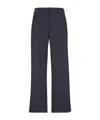 Fendi Belt-loop Casual Pants In Black