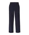 Fendi Belt-loop Casual Pants In Black