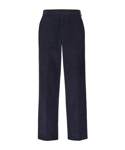 Fendi Belt-loop Casual Pants In Black