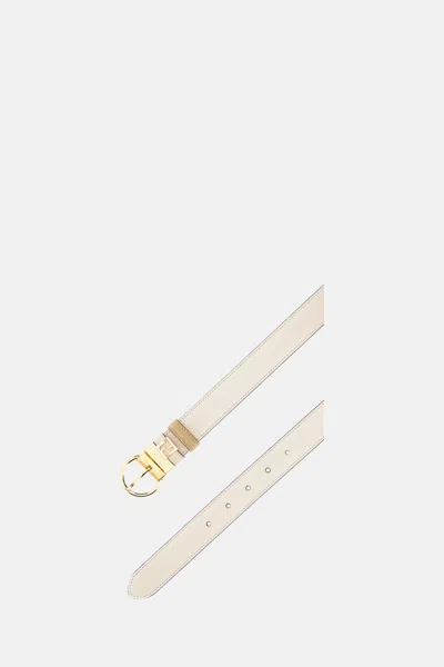 Fendi Belt In White