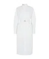 Fendi Abito In Popeline Bianco In White