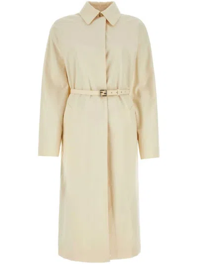 FENDI BELTED TRENCH COAT