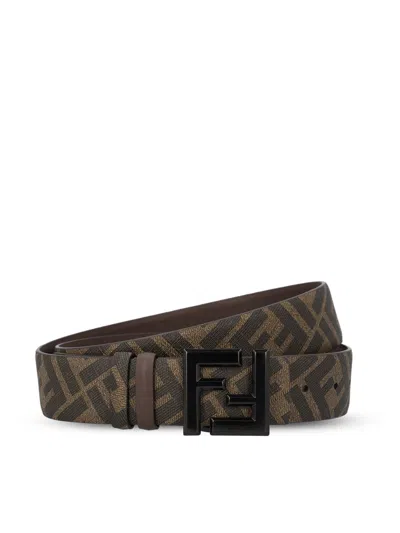 Fendi Belts In Brown