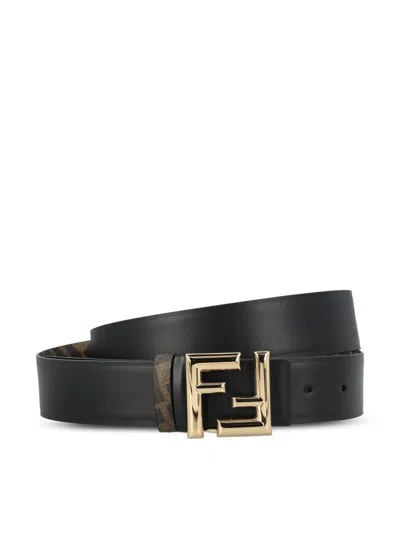 Fendi Belts In Brown