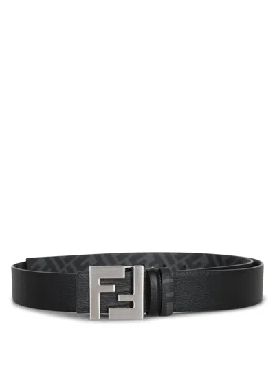 Fendi Belts In Black