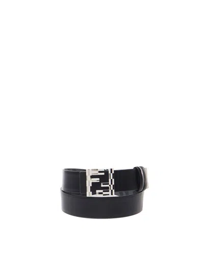 Fendi Belts In Black