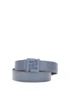 Fendi Belts Reversible Adjustable Length Options In Blue