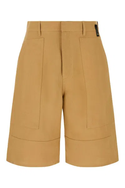Fendi Bermuda In Brown