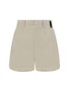 Fendi Virgin Wool Jojoba Shorts With 4 Pockets