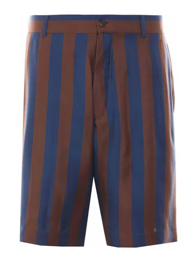 Fendi Bermuda In Blue