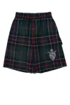 Fendi Plaid Patch-pocket Shorts In Multi