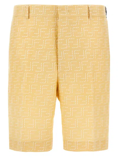 FENDI FENDI BERMUDA JACQUARD FF