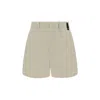 Fendi Virgin Wool Jojoba Shorts With 4 Pockets