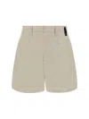 Fendi Virgin Wool Jojoba Shorts With 4 Pockets
