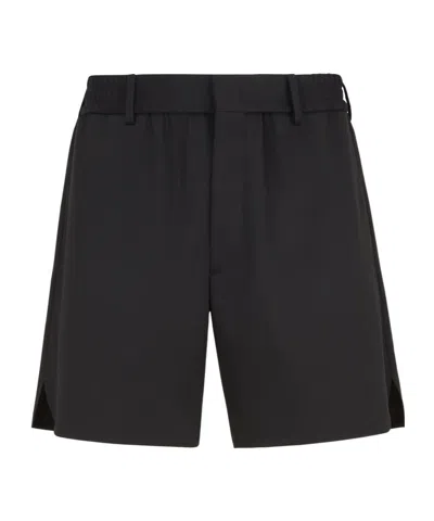 Fendi Bermuda Shorts In Black