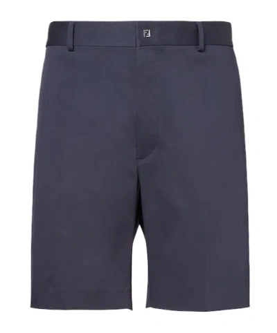 Fendi Bermuda Shorts In Blue