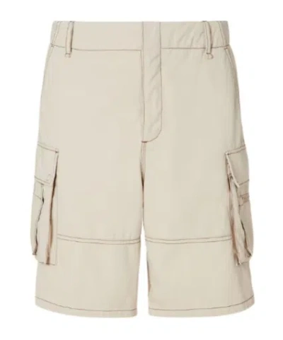 Fendi Bermuda Shorts In Neutral