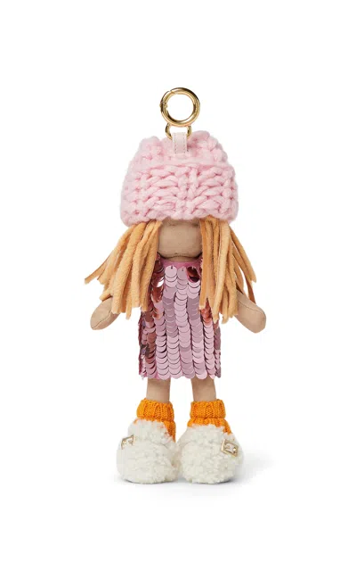 Fendi Best Friends Forever Charm In Pink
