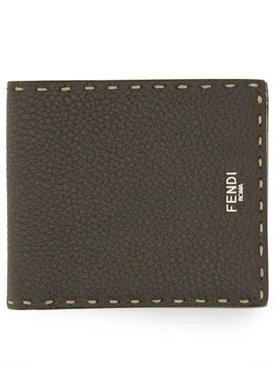 FENDI BI-FOLD WALLET "SADDLERY"