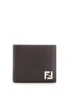 Fendi Bifold Ff Wallet Wallets Brown