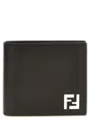 Fendi Squared Ff Bifold Wallet In Brown