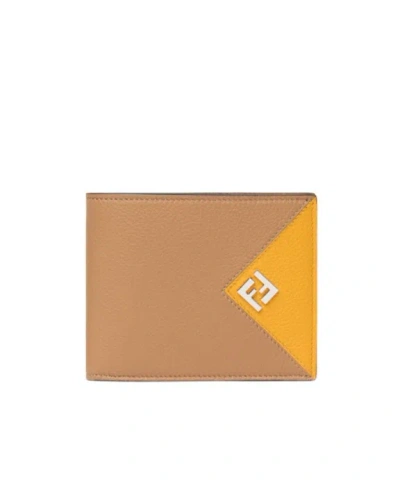 Fendi Bifold Wallet In White
