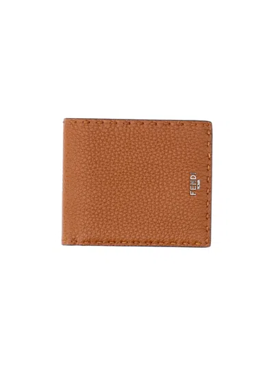Fendi Bi-fold Wallet "selleria" In Multi