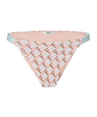 Fendi Bikini Bottom In Brown