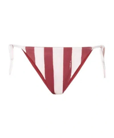 Fendi Bikini Briefs In Burgundy