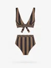 Fendi Bikini In Brown