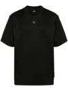 Fendi M.j. Ff Metal T-shirt In Black