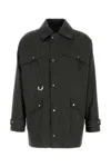 Fendi Man Brown Jackets In Black