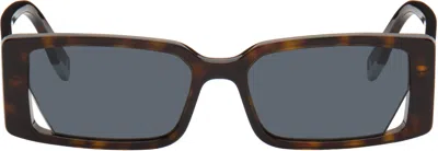FENDI BLACK & BROWN WAY SUNGLASSES